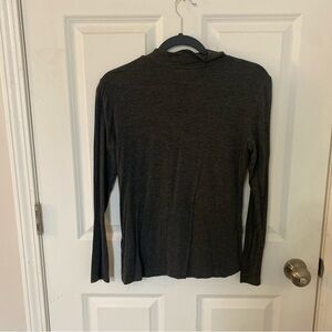 Style&Co. Smocked neck Long Sleeve Top. Size L.